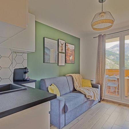 Studio De Charme Avec Vue Sur Le Val D'Allos, Parking Et Wifi Gratuit エクステリア 写真