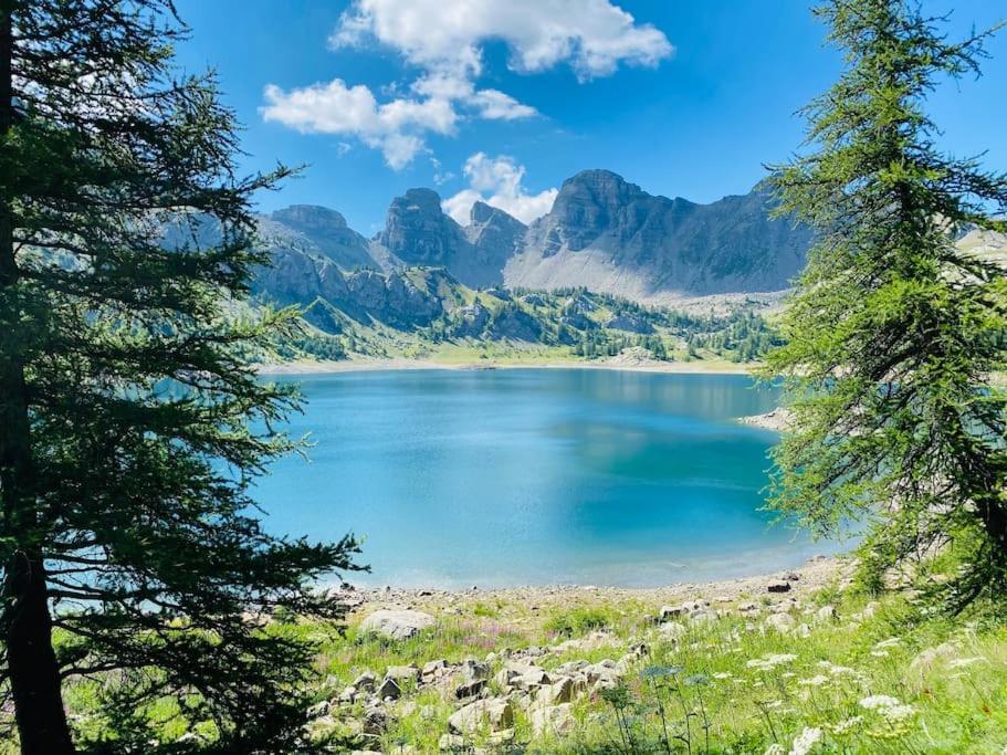 Studio De Charme Avec Vue Sur Le Val D'Allos, Parking Et Wifi Gratuit エクステリア 写真