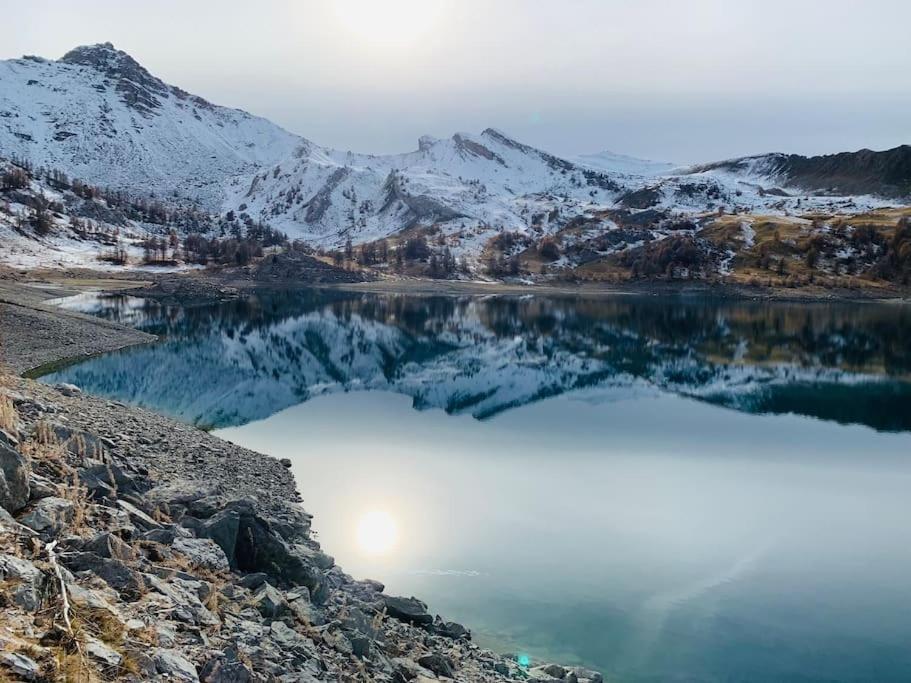 Studio De Charme Avec Vue Sur Le Val D'Allos, Parking Et Wifi Gratuit エクステリア 写真