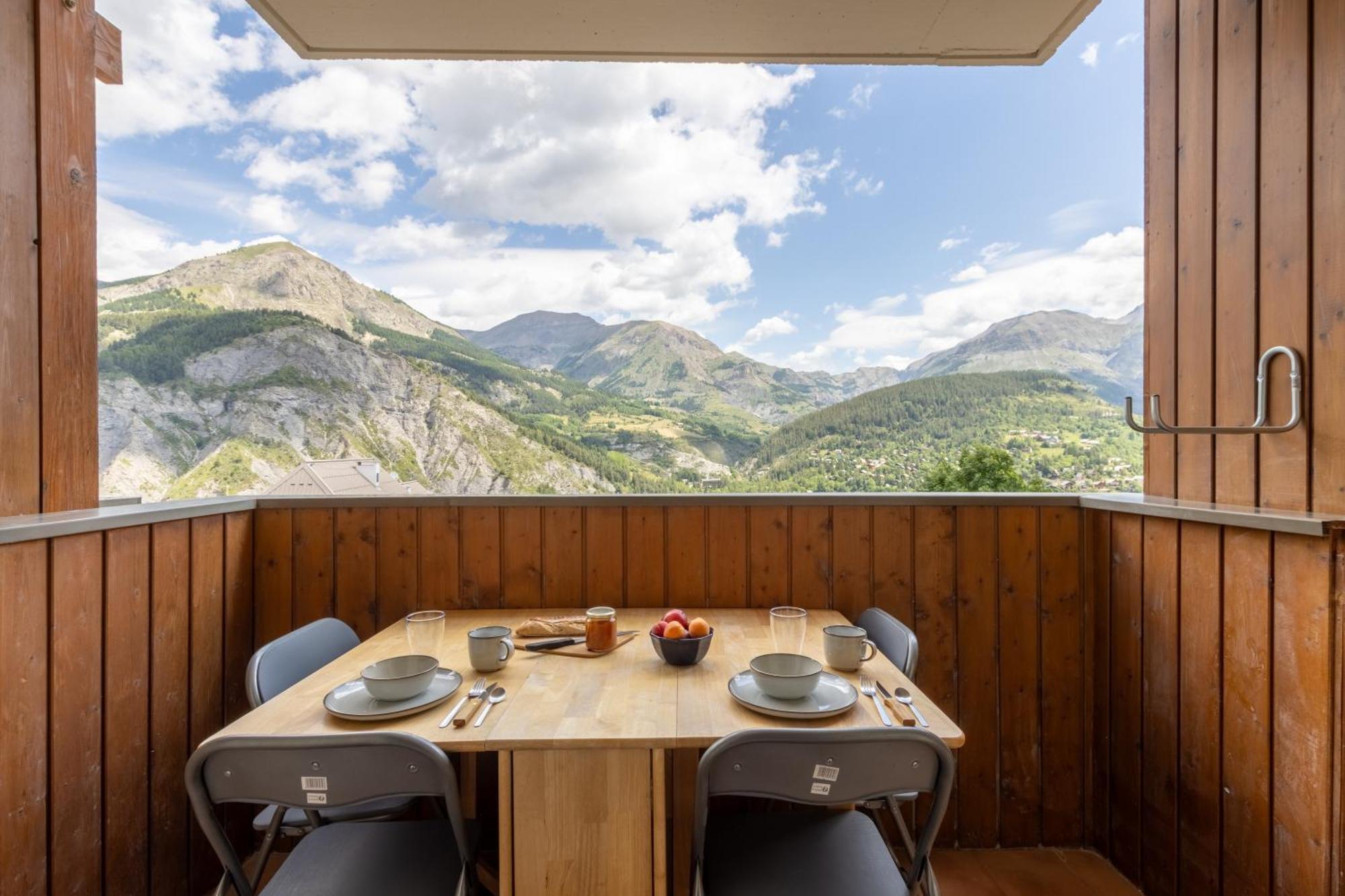 Studio De Charme Avec Vue Sur Le Val D'Allos, Parking Et Wifi Gratuit エクステリア 写真